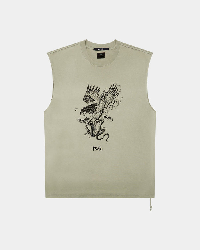 KSUBI target biggie slash ss tee - army fade
