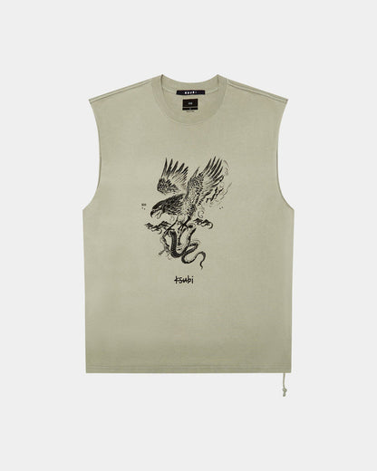 KSUBI target biggie slash ss tee - army fade