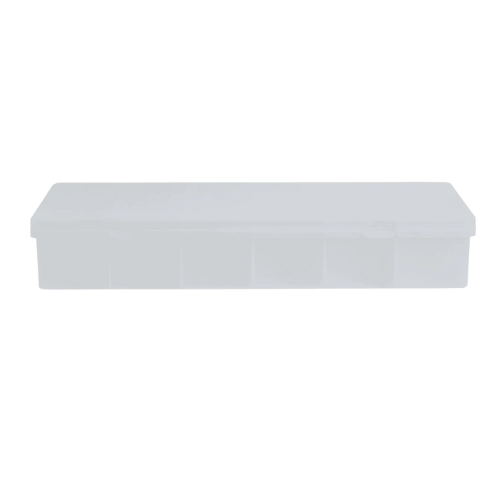 Large Organiser Box 7.01 with 24 Dividers Clear/Clear   13803 Wham Storage
