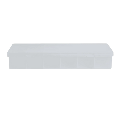 Large Organiser Box 7.01 with 24 Dividers Clear/Clear   13803 Wham Storage