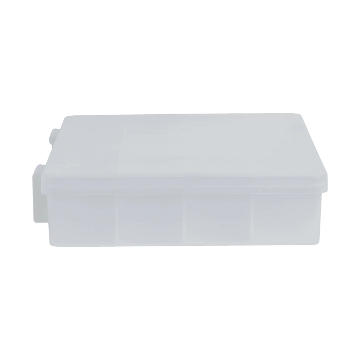 Large Organiser Box 7.01 with 24 Dividers Clear/Clear   13803 Wham Storage