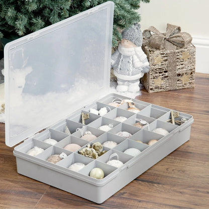 Large Upcycled Organiser Box with 24 Divisions Wham Storage