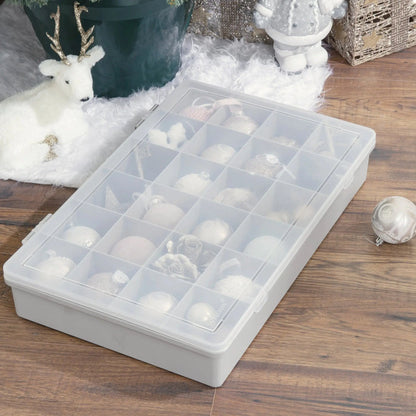 Large Upcycled Organiser Box with 24 Divisions Wham Storage