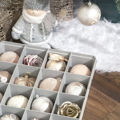 Large Upcycled Organiser Box with 24 Divisions Wham Storage