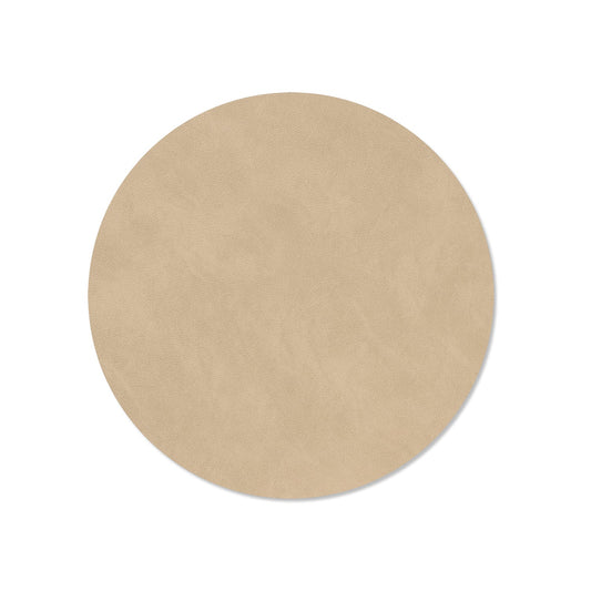lind dna | table mat | circle medium | nupo sand
