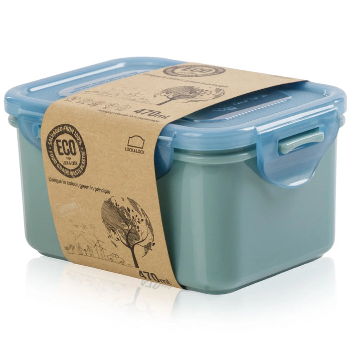 Lock & Lock Eco 470ml Rectangular Box with Lid Lock & Lock