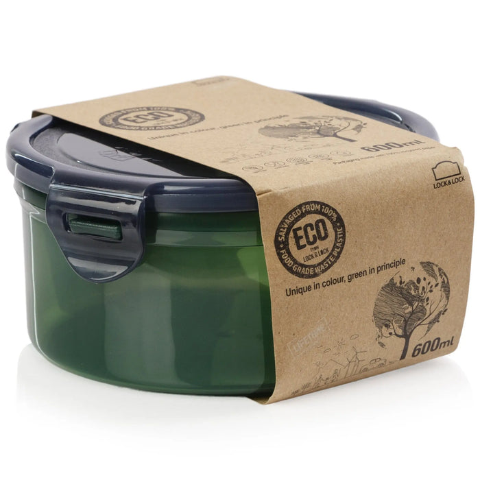 Lock & Lock Eco 600ml Round Box with Lid Lock & Lock