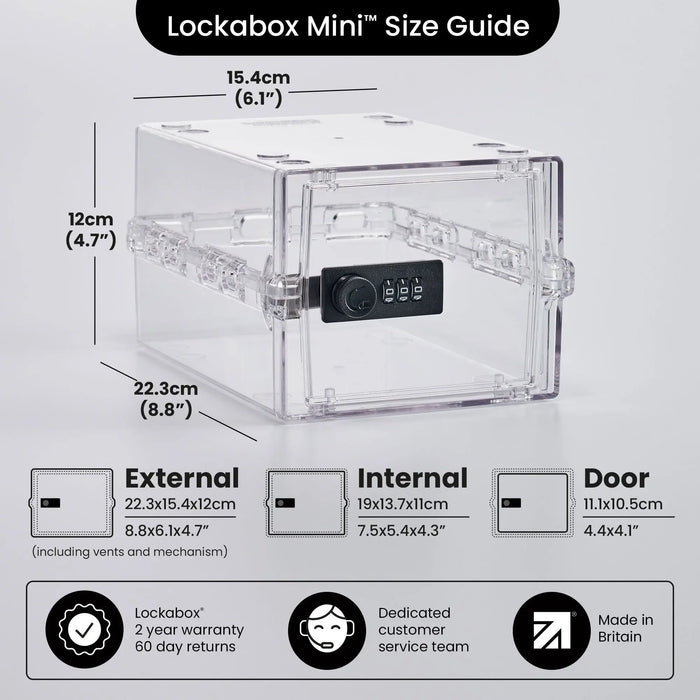 Lockabox Mini™ Crystal Lockabox®