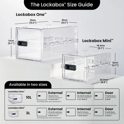 Lockabox Mini™ Crystal Lockabox®