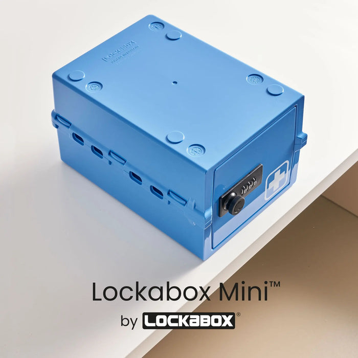 Lockabox Mini™ Medi Blue Lockabox®