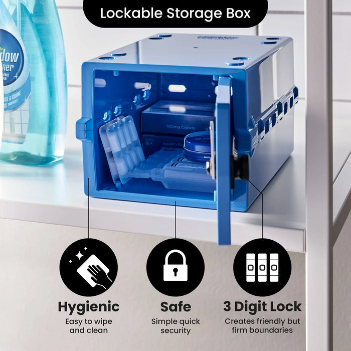 Lockabox Mini™ Medi Blue Lockabox®