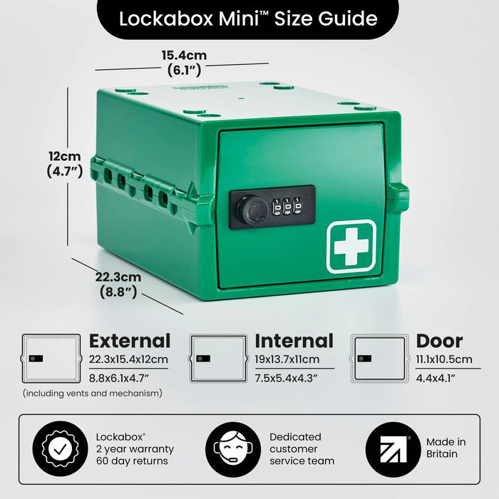 Lockabox Mini™ Medi Green Lockabox®