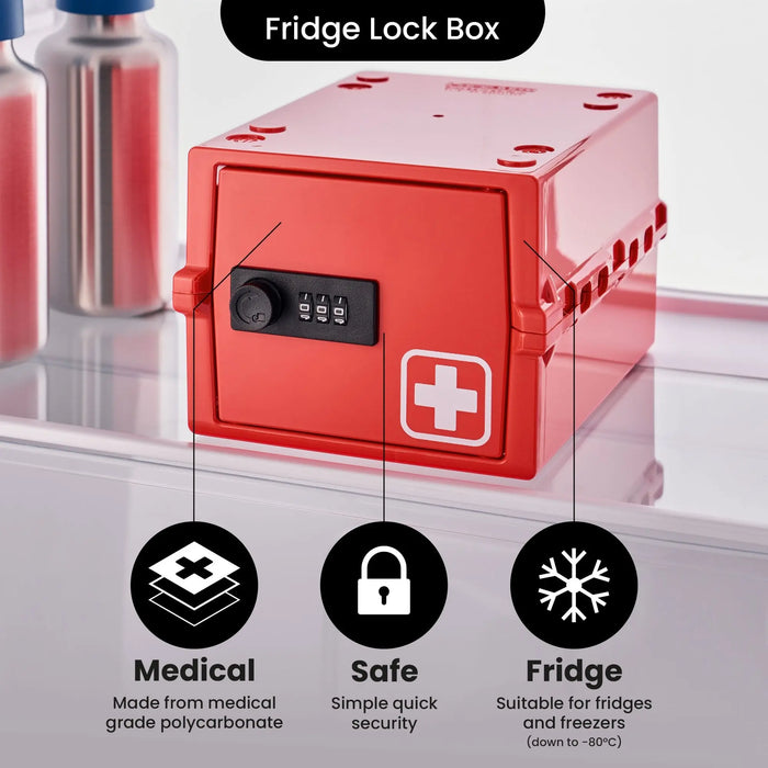 Lockabox Mini™ Medi Red Lockabox®