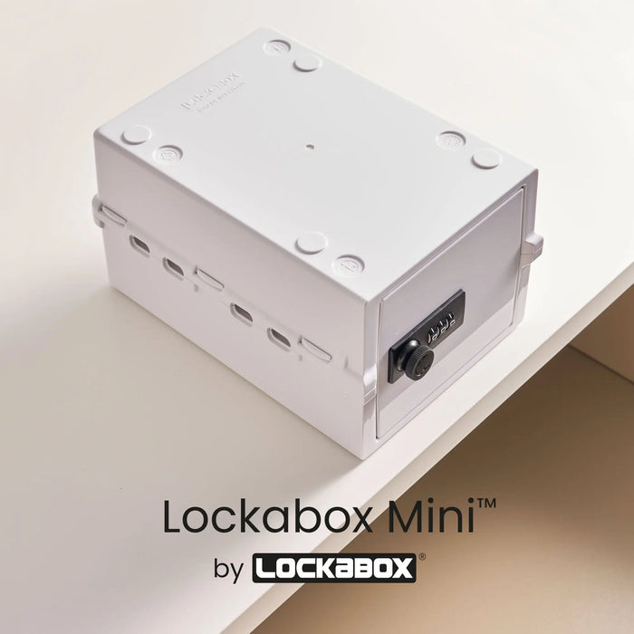 Lockabox Mini™ Opal White Lockabox®