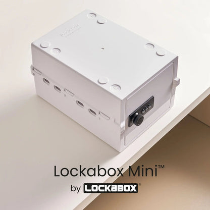 Lockabox Mini™ Opal White Lockabox®
