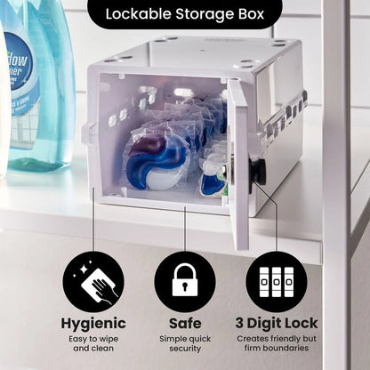 Lockabox Mini™ Opal White Lockabox®