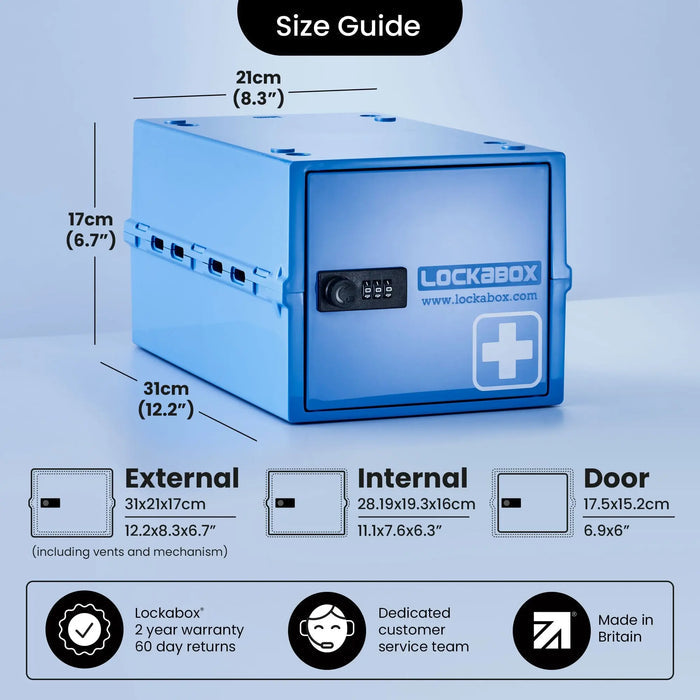 Lockabox One™ Medi Blue Lockabox®