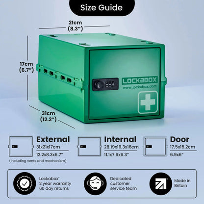Lockabox One™ Medi Green Lockabox®