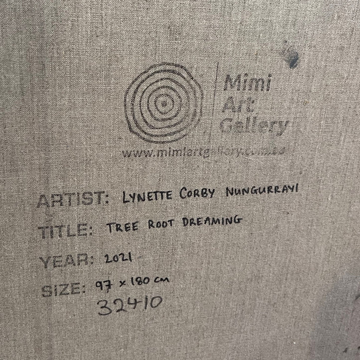 lynette corby nungurrayi | original artwork | tree root dreaming - ID32410