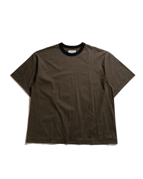 lost & found MARKAWARE MARKAWARE Comfort Fit Tee Organic Supima Border Olive