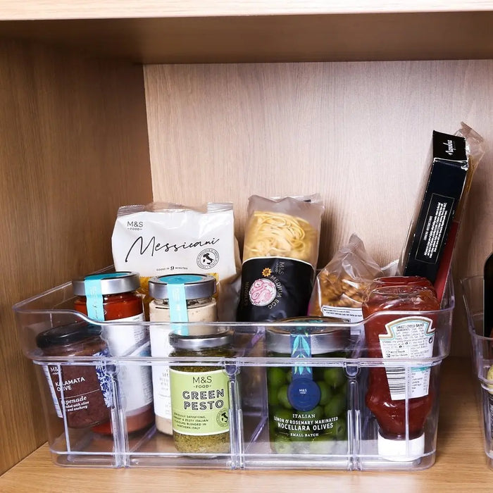 Medium Organise Me Plastic Compartment Box Strata