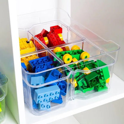 Medium Organise Me Plastic Compartment Box Strata