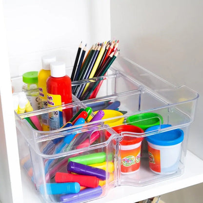 Medium Organise Me Plastic Compartment Box Strata