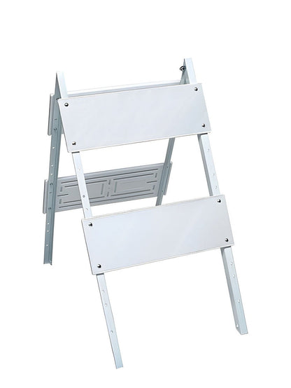 Metal Leg and Plastic Panel Barricade - Type II Traffic Barricades - Crowd Control Warehouse