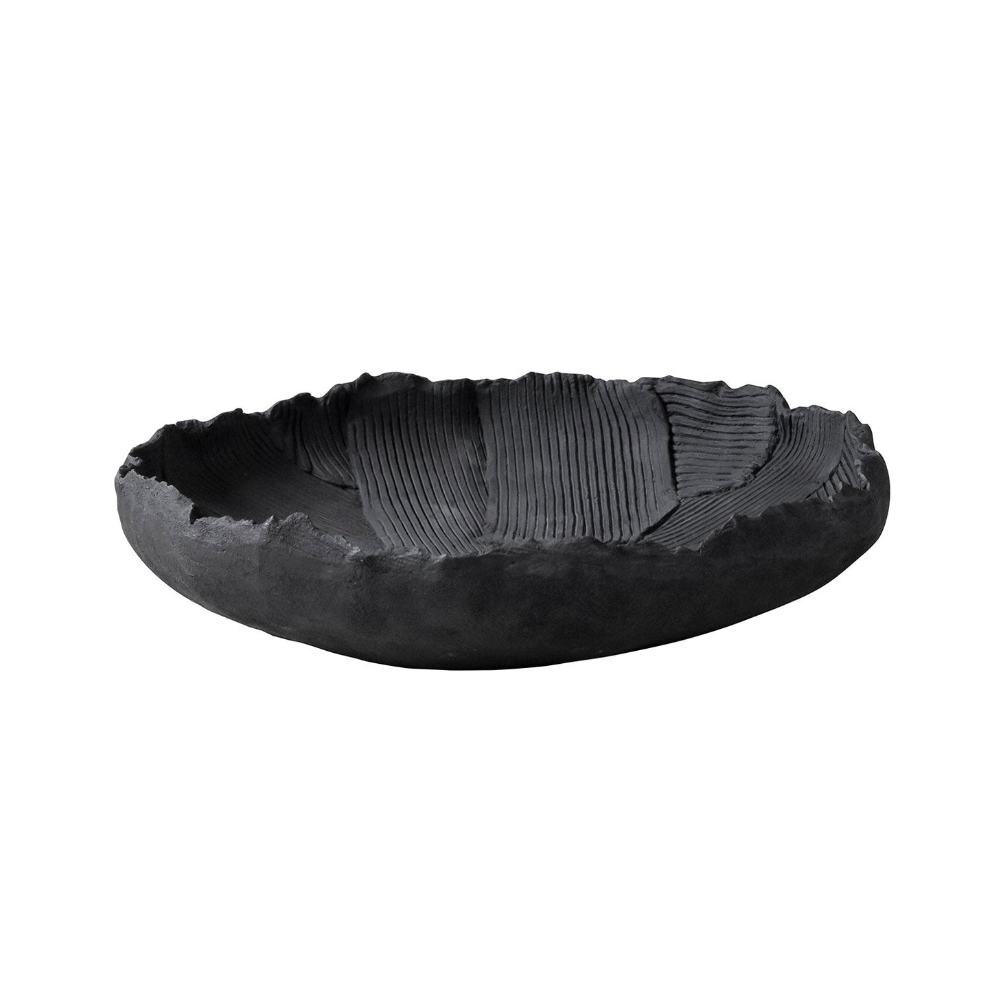 mette ditmer | art piece | patch bowl | black