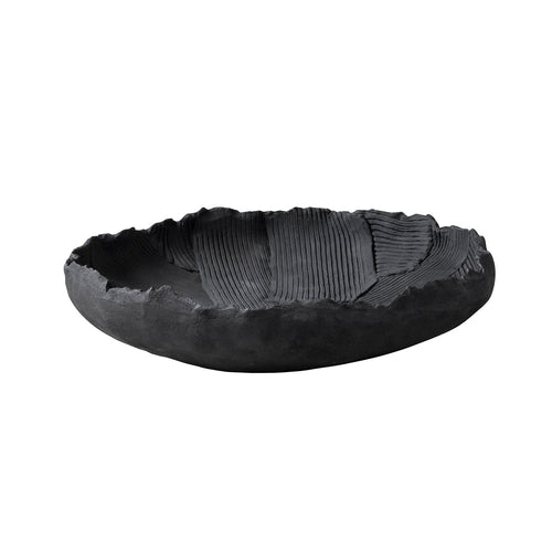 mette ditmer | art piece | patch bowl | black