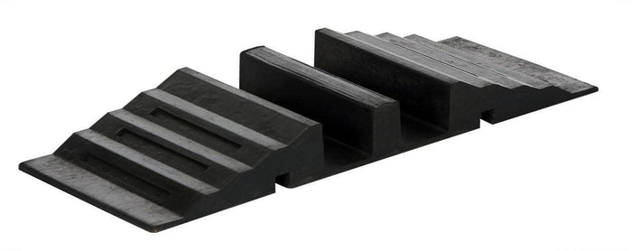 Molded Rubber Hose and Cable Crossover with Open Top - Crowd Control Warehouse