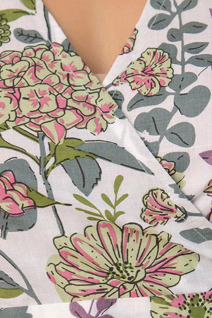 MULTICOLOR FIT AND FLAIR DRESS