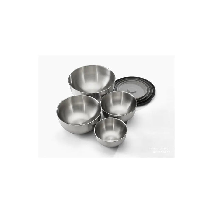 Nest 100 Prep & Store Steel Bowl Set Joseph Joseph