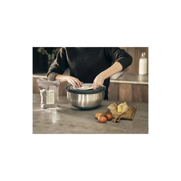 Nest 100 Prep & Store Steel Bowl Set Joseph Joseph