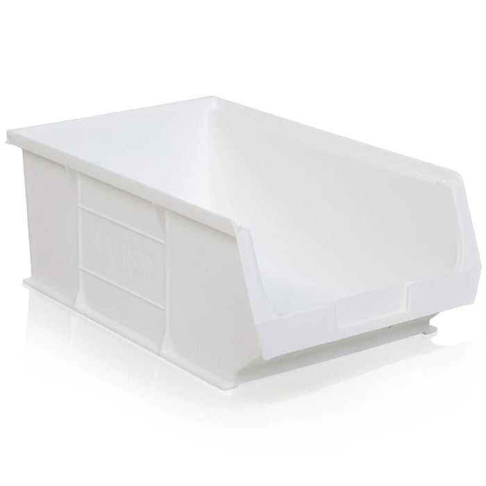 Pack of 10 - TC4 Antibacterial Semi-Open Fronted Plastic Storage Boxes TC
