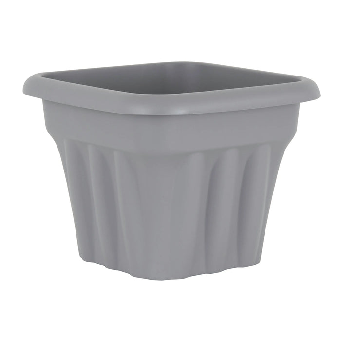 Pack of 2 - 33cm Vista Small Square Plastic Garden Planter Wham Storage