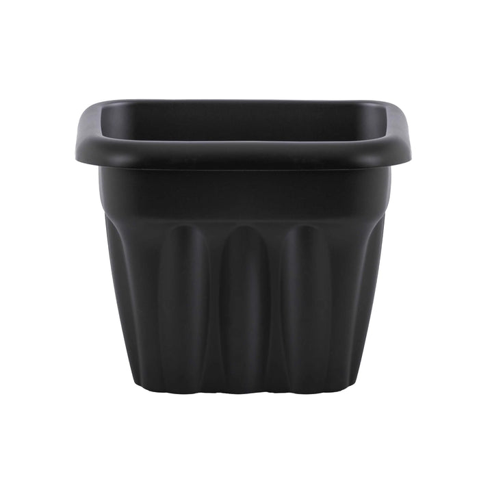Pack of 2 - 33cm Vista Small Square Plastic Garden Planter Wham Storage