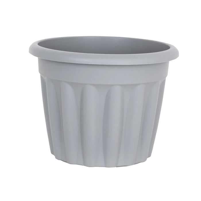 Pack of 2 - 40cm Vista Medium Round Plastic Plant Pot Wham Storage