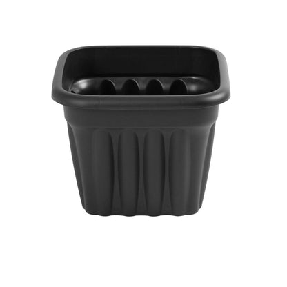Pack of 2 - 40cm Vista Medium Square Plastic Planter Wham Storage