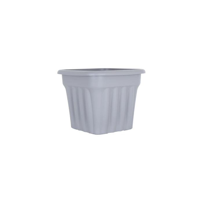 Pack of 2 - 49cm Vista Large Square Plastic Planter Wham Storage