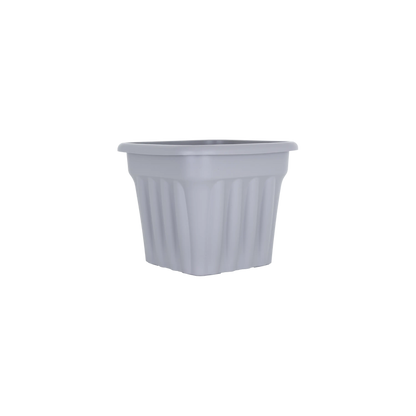Pack of 2 - 49cm Vista Large Square Plastic Planter Wham Storage