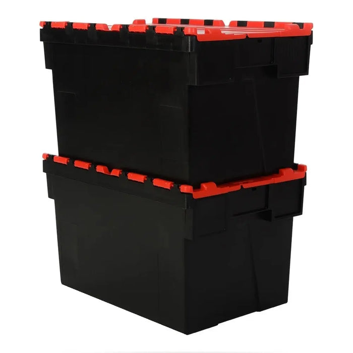 Pack of 2 - 65 Litre Attached Lid ALC Containers (367mm high) LH