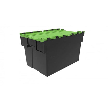 Pack of 2 - 65 Litre Attached Lid ALC Containers (367mm high) LH