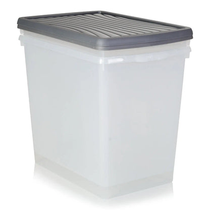 Pack of 2 - 90 Litre Large Wham Storage Boxes and Lids Wham Storage