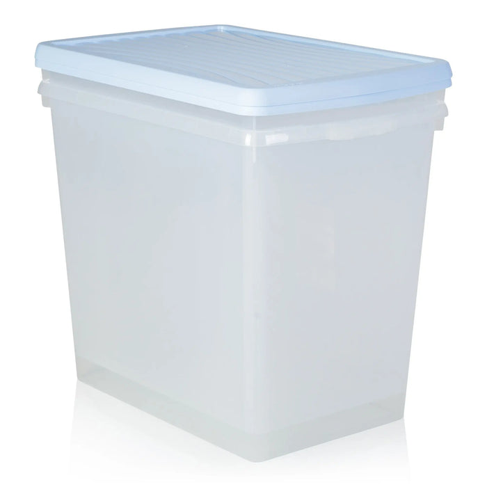 Pack of 2 - 90 Litre Large Wham Storage Boxes and Lids Wham Storage