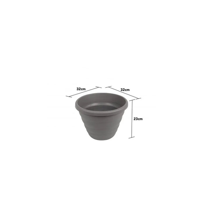 Pack of 2 - Beehive 32cm Round Upcycled Plant Pot Wham Storage