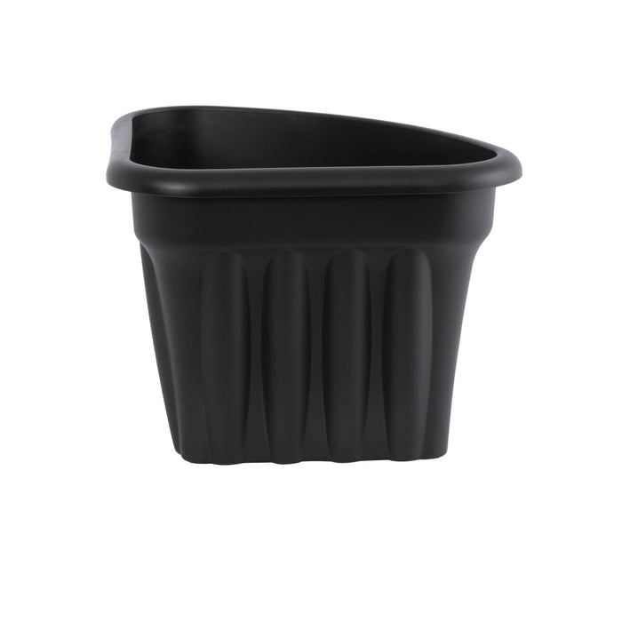 Pack of 2 - Vista 40cm Corner Plastic Planter Wham Storage
