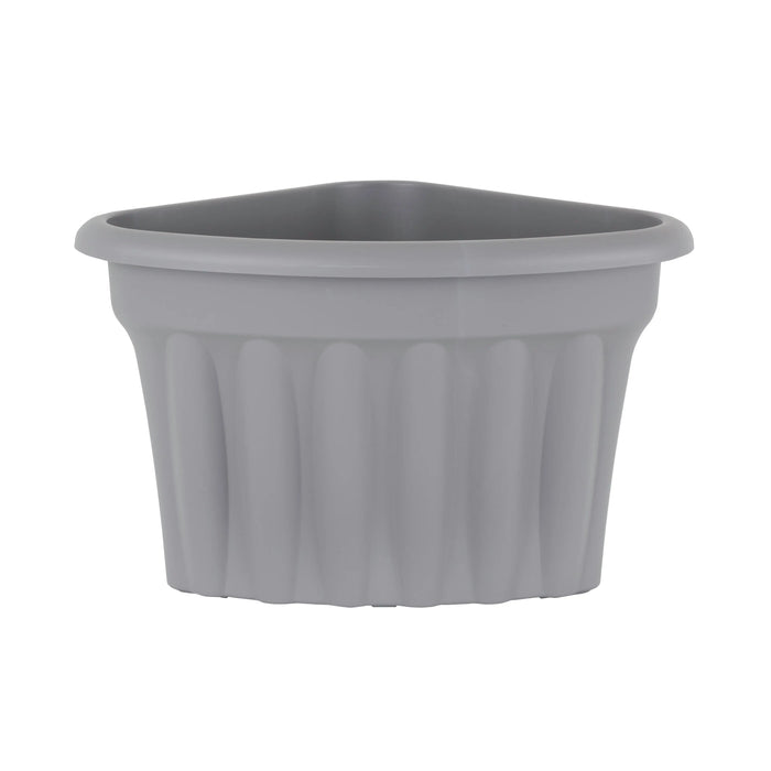 Pack of 2 - Vista 40cm Corner Plastic Planter Wham Storage