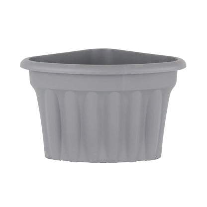 Pack of 2 - Vista 40cm Corner Plastic Planter Wham Storage