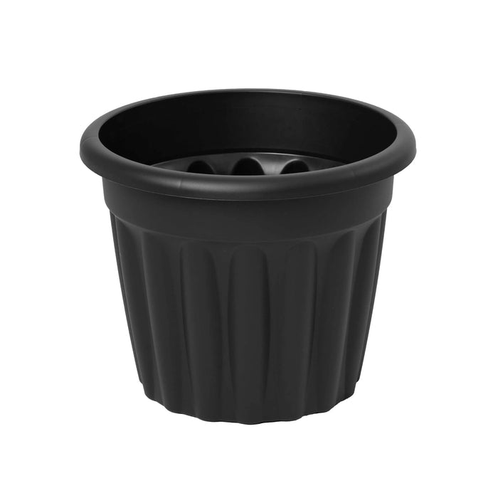 Pack of 2- 50cm Vista Large Round Plastic Plant Pot Wham Storage